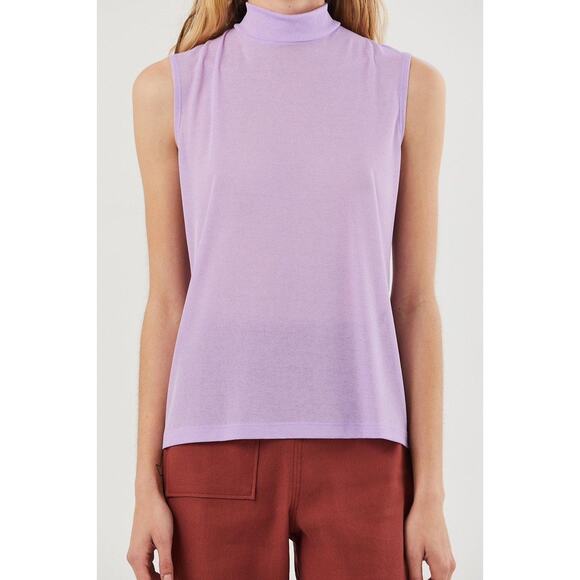 Rejina Pyo 'Rebecca' Mock Neck Tank Top size Large - Picture 3 of 12